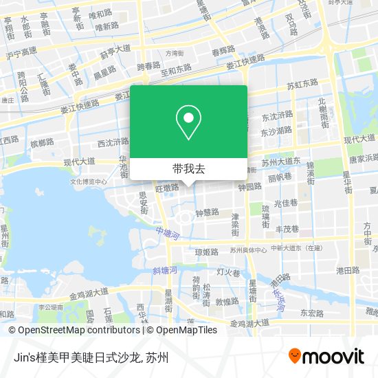Jin's槿美甲美睫日式沙龙地图