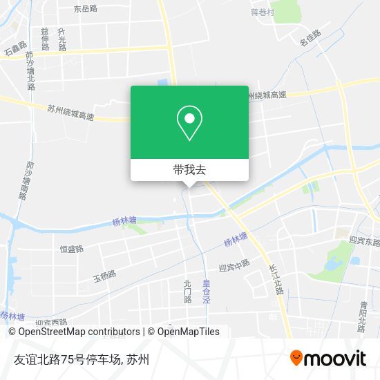 友谊北路75号停车场地图