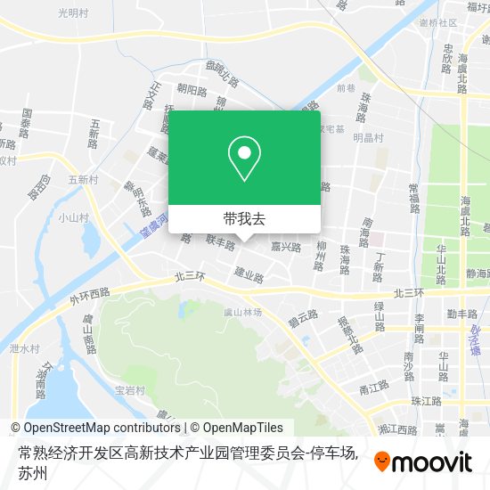 常熟经济开发区高新技术产业园管理委员会-停车场地图
