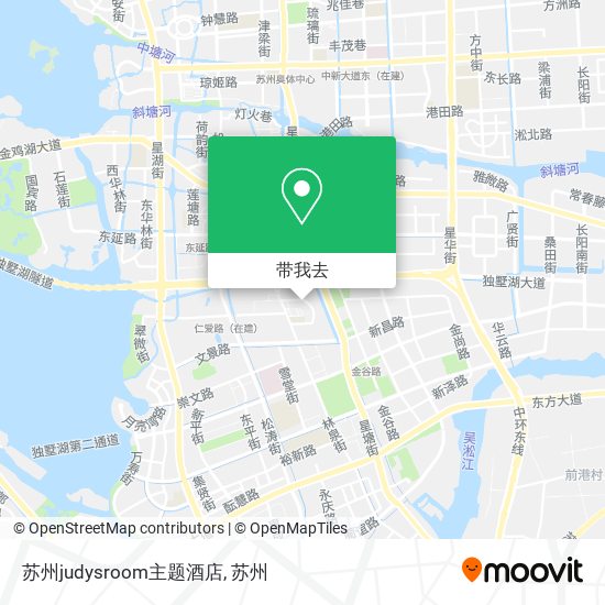 苏州judysroom主题酒店地图