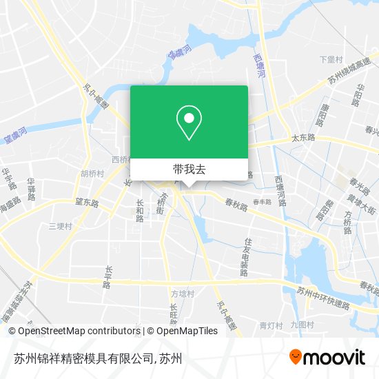 苏州锦祥精密模具有限公司地图