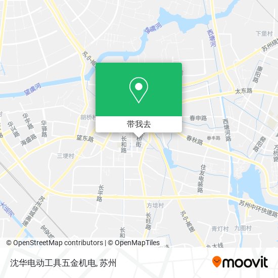 沈华电动工具五金机电地图