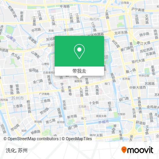 洗化地图