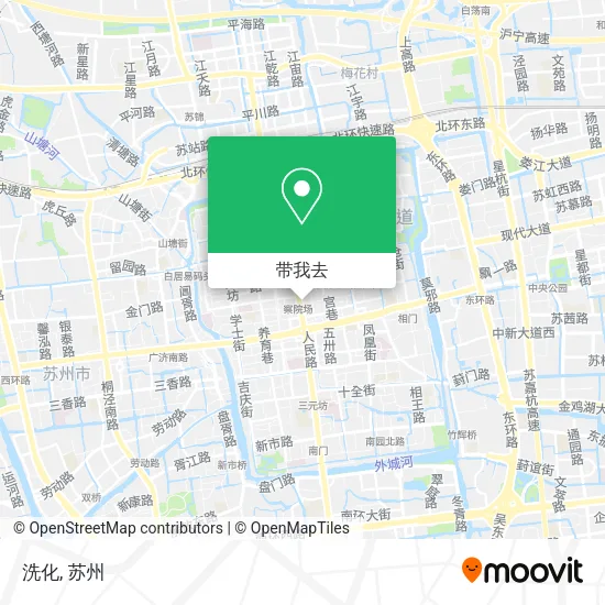 洗化地图