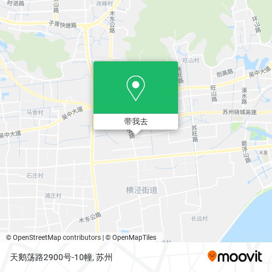天鹅荡路2900号-10幢地图