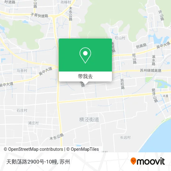 天鹅荡路2900号-10幢地图