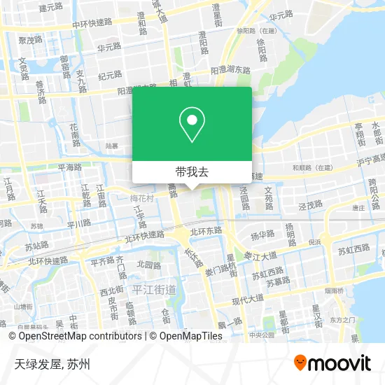 天绿发屋地图