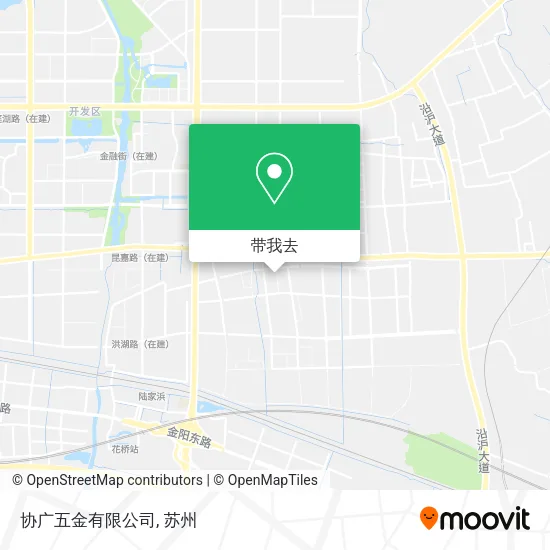 协广五金有限公司地图
