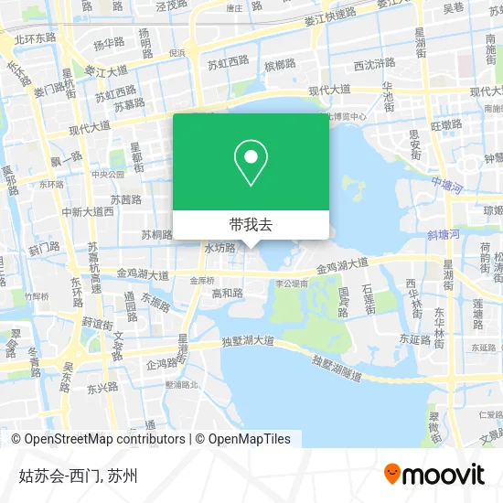姑苏会-西门地图