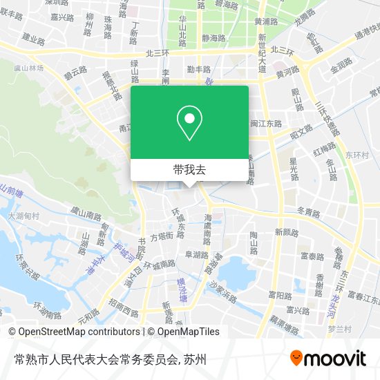 常熟市人民代表大会常务委员会地图