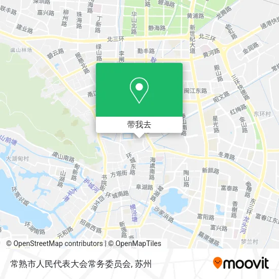 常熟市人民代表大会常务委员会地图