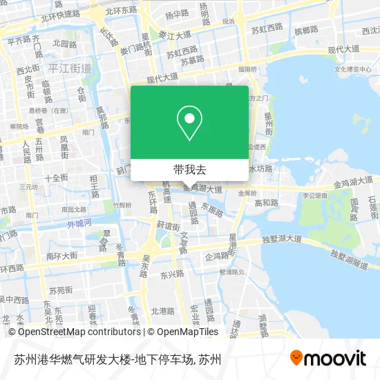 苏州港华燃气研发大楼-地下停车场地图