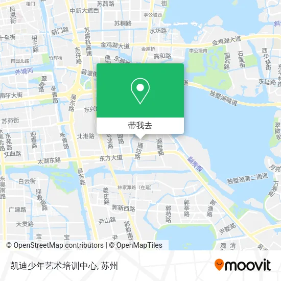 凯迪少年艺术培训中心地图