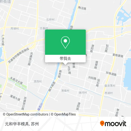 元和华丰模具地图