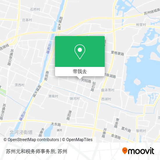 苏州元和税务师事务所地图