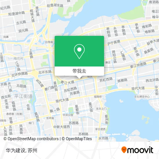 华为建设地图
