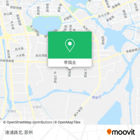 港浦路北地图