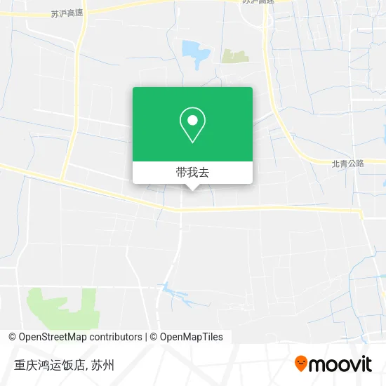 重庆鸿运饭店地图