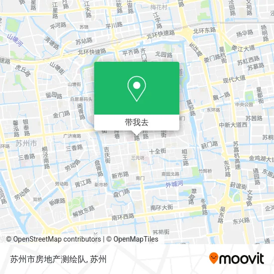 苏州市房地产测绘队地图