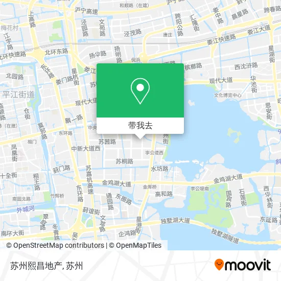 苏州熙昌地产地图