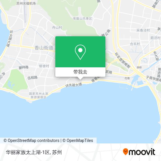 华丽家族太上湖-1区地图
