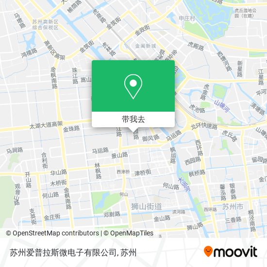 苏州爱普拉斯微电子有限公司地图