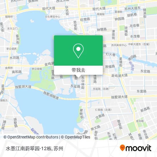 水墨江南蔚翠园-12栋地图