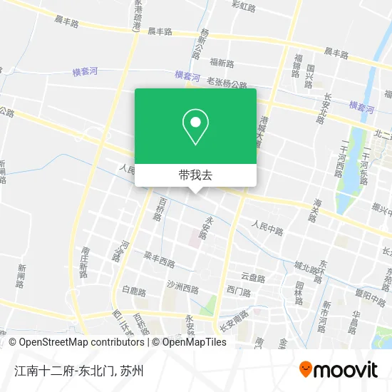 江南十二府-东北门地图