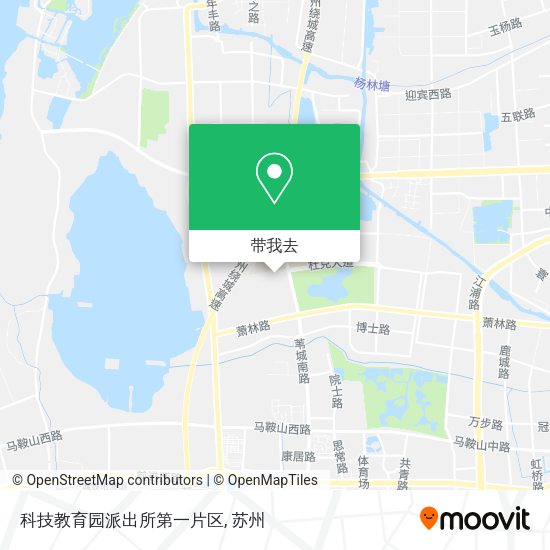 科技教育园派出所第一片区地图