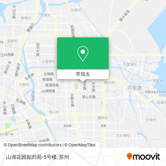 山湖花园如归苑-5号楼地图