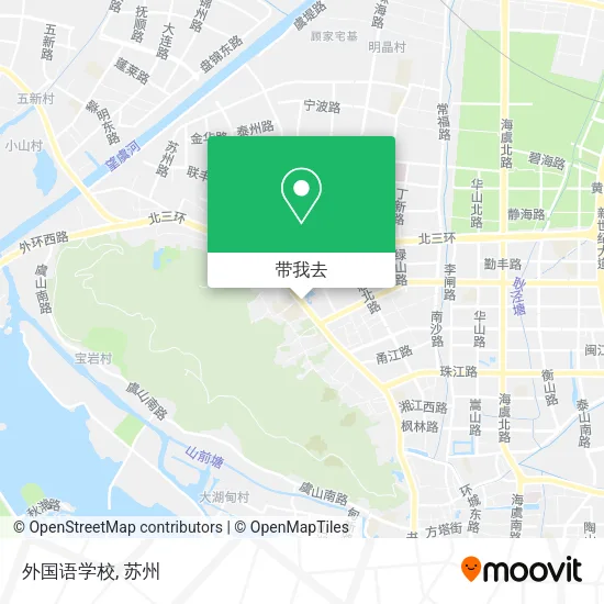 外国语学校地图