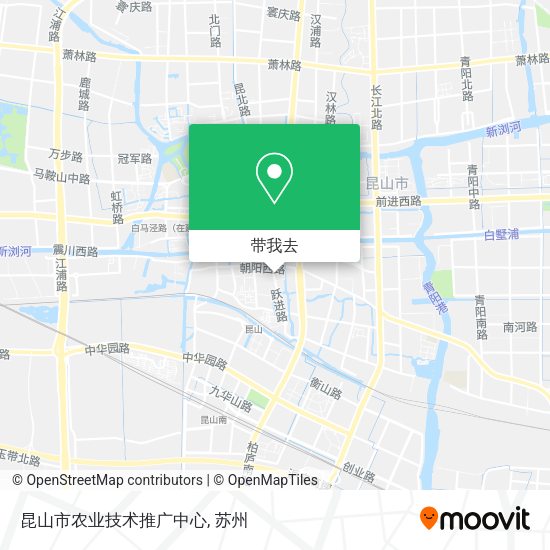 昆山市农业技术推广中心地图