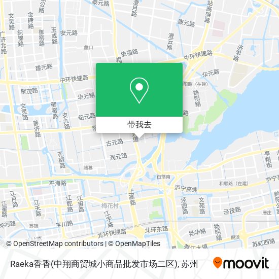 Raeka香香(中翔商贸城小商品批发市场二区)地图