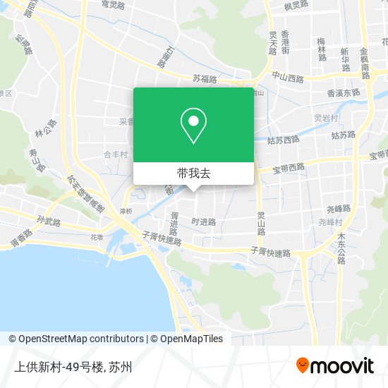 上供新村-49号楼地图