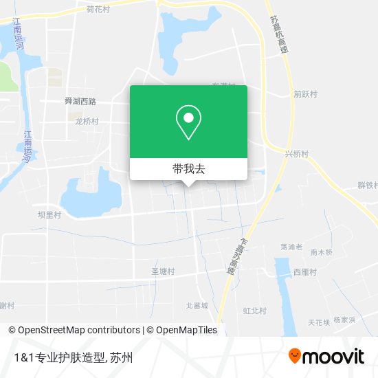 1&1专业护肤造型地图
