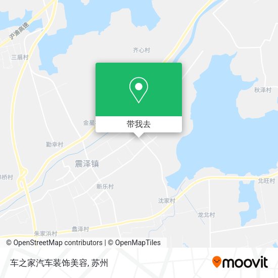 车之家汽车装饰美容地图
