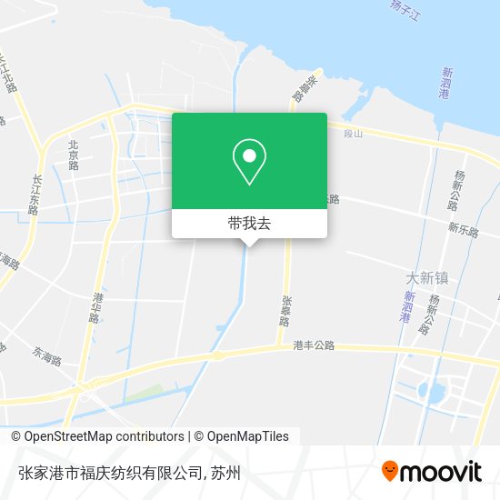张家港市福庆纺织有限公司地图