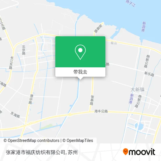 张家港市福庆纺织有限公司地图