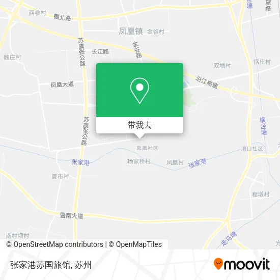 张家港苏国旅馆地图