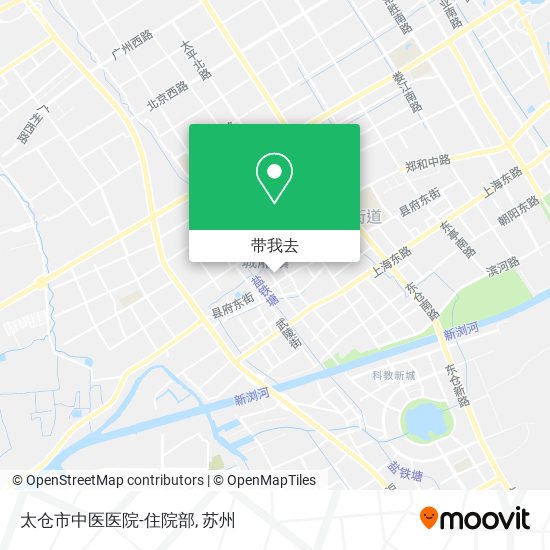 太仓市中医医院-住院部地图