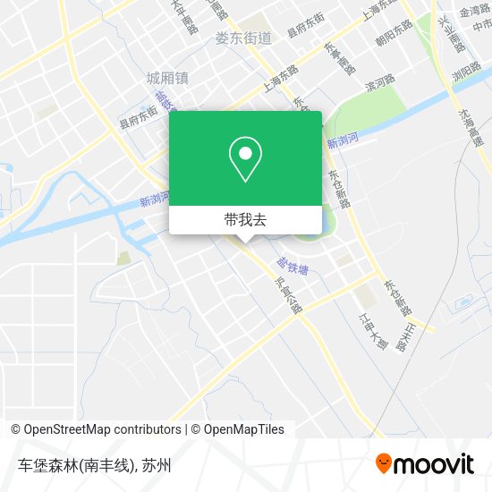车堡森林(南丰线)地图