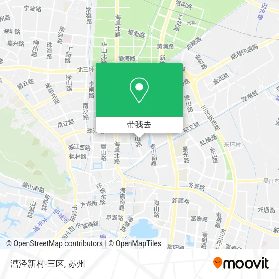 漕泾新村-三区地图