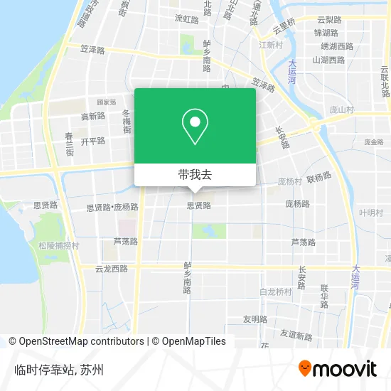临时停靠站地图