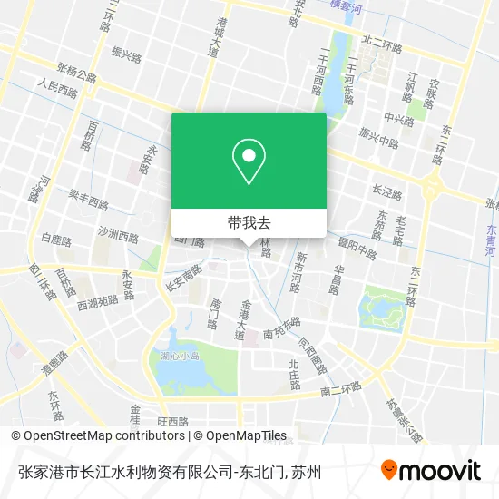 张家港市长江水利物资有限公司-东北门地图