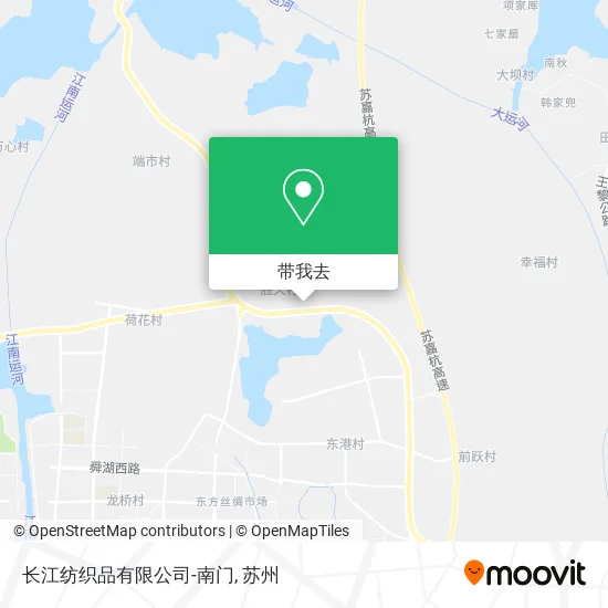 长江纺织品有限公司-南门地图