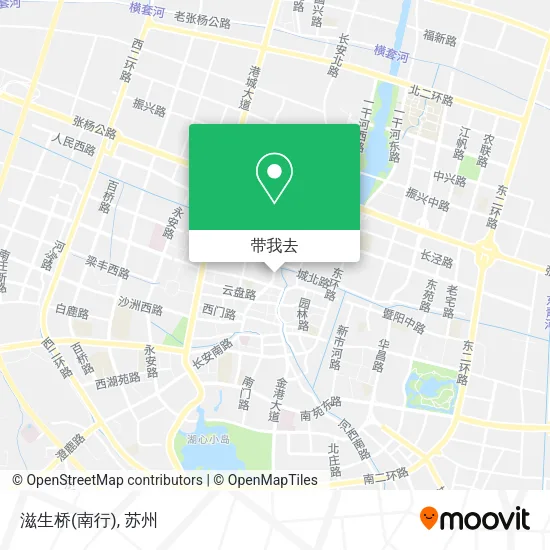 滋生桥(南行)地图