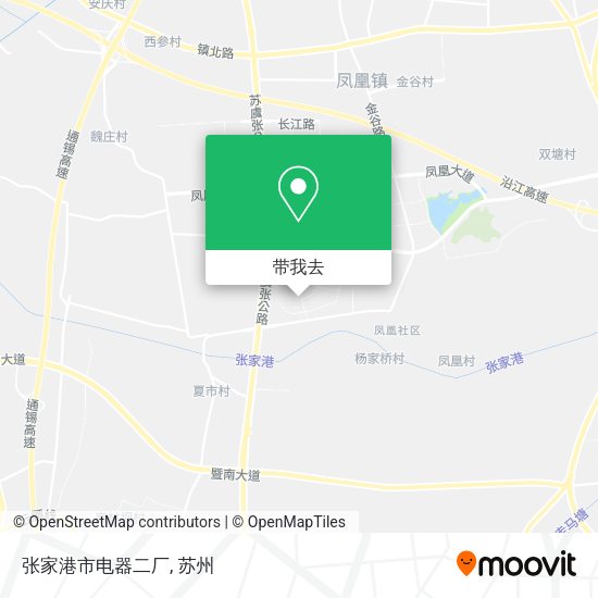 张家港市电器二厂地图
