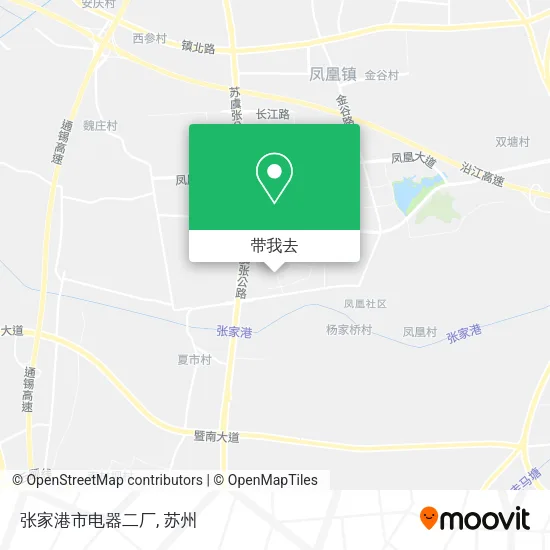 张家港市电器二厂地图