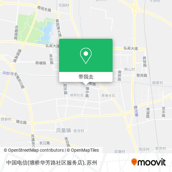 中国电信(塘桥华芳路社区服务店)地图