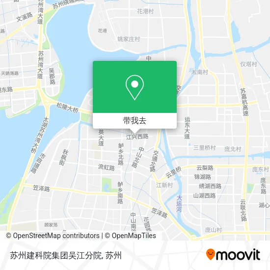 苏州建科院集团吴江分院地图
